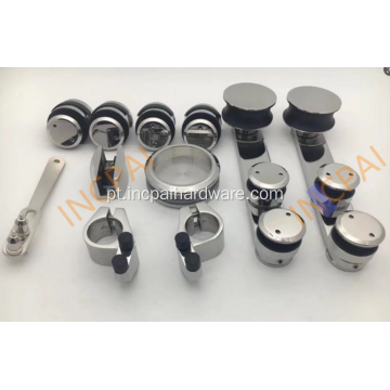 Conjunto de acessórios de porta deslizante lixada